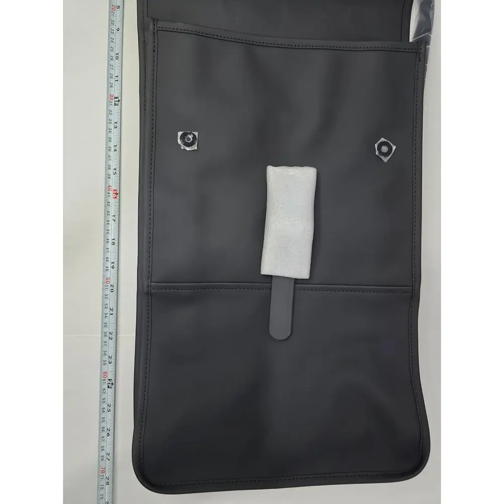 NWT Rains Backpack W3 Black Waterproof Backpack Style 13000